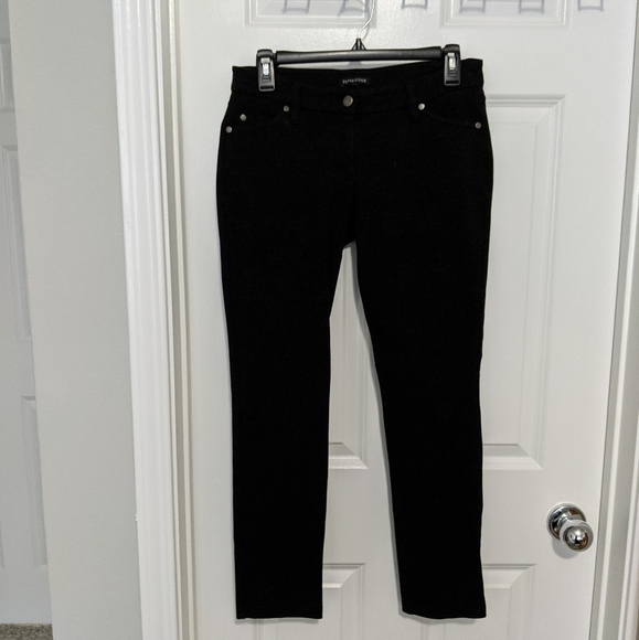 Eileen Fisher Heathered Tencel Ponte Skinny Pant 4 - Picture 2 of 7